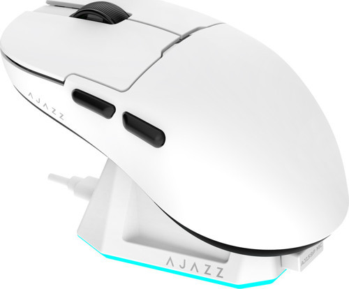 Ajazz Aj159P Mc 3 Modlu 1000Hz 12.000 Dpı Manyetik Şarj İstasyon Paw 3311 Optik Sensör Gaming Mouse