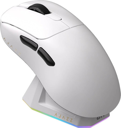 Ajazz Aj179 Pro 3 Modlu 8000Hz 26.000 Dpı Manyetik Şarj İstasyon Paw 3395 Optik Sensör Gaming Mouse