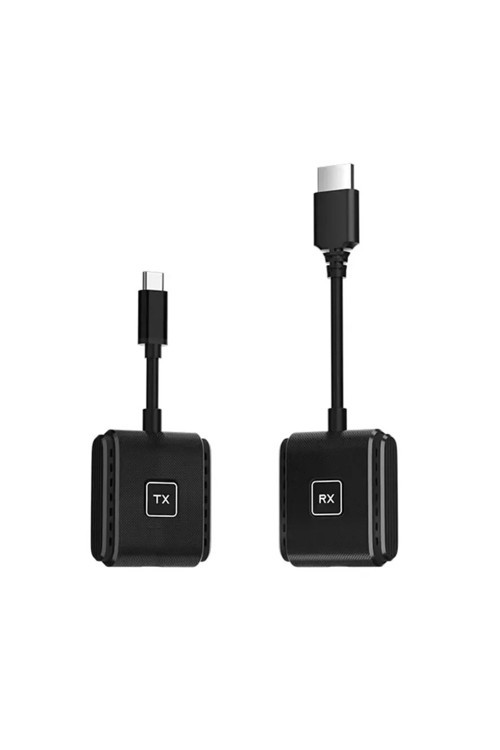 Kablosuz Görüntü Aktarıcı S1 Type-C - 1080P 60Hz, Usb-C Tx-Rx, Tak Çalıştır, Tv-Pc Bağlantı Kiti