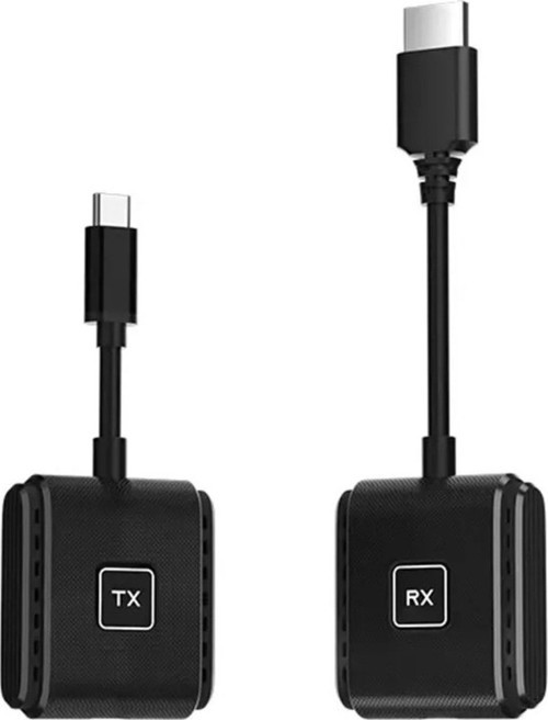 Kablosuz Görüntü Aktarıcı S1 Type-C - 1080P 60Hz, Usb-C Tx-Rx, Tak Çalıştır, Tv-Pc Bağlantı Kiti