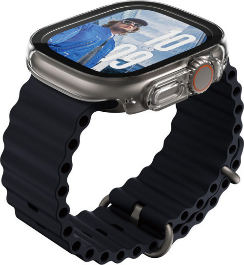 Snappie Apple Watch 2025 49Mm | Ultra | Ultra 2 İnce Şeffaf Full Body Çerçeveli