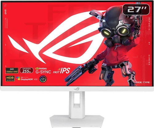 ROG Strix XG27ACMES-W 27″ 255Hz 0.3ms 2K QHD Adaptive Sync Fast IPS Pivot Gaming Monitör