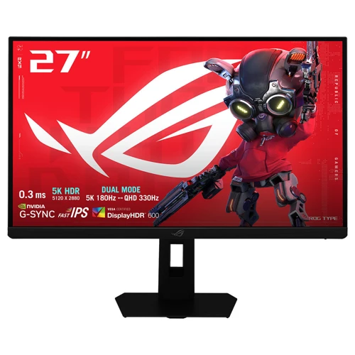 Rog Strix Xg27Jcg 27" 0.3 Ms 5K Pivot Ips 180 Hz Oyuncu Monitörü