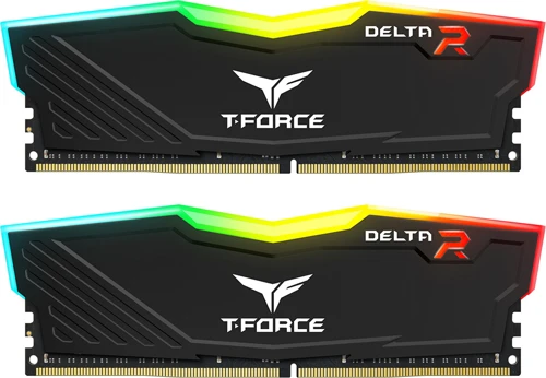 T-Force Delta RGB 16GB 2x8GB 3200MHz CL16 DDR4 Gaming Ram (TF3D416G3200HC16CDC01)