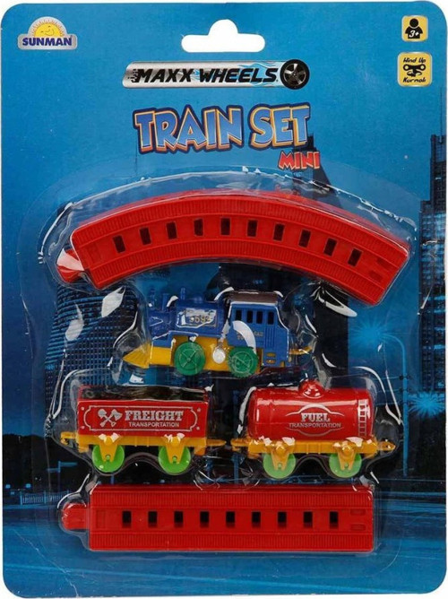 2559 Maxx Wheels Mini Tren Seti 11 Parça -