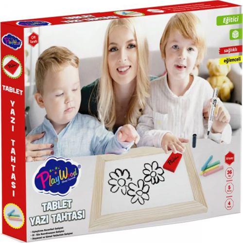 Ahşap Tablet Yazı Tahtası
