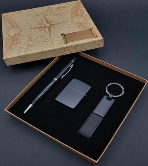 Kalem Çakmak Anahtarlık 3'lü Set Dekoratif Hediyelik