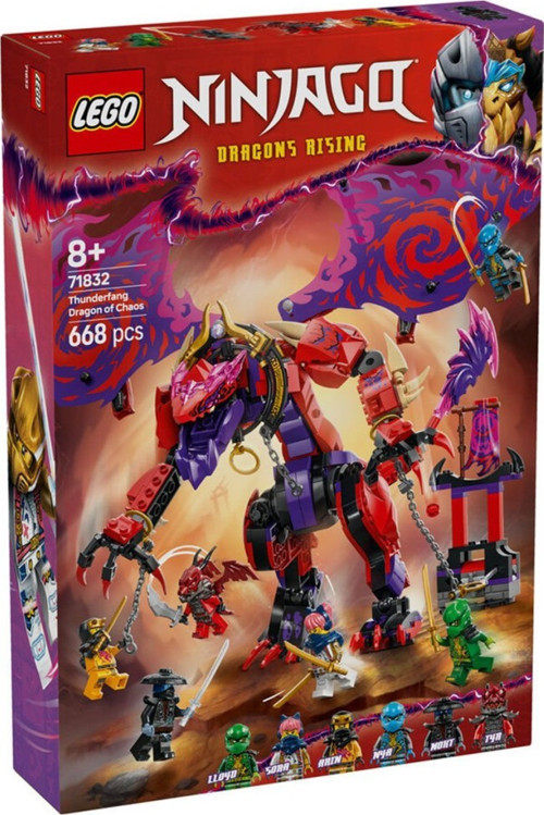 71832 Ninjago Thunderfang Kaos Ejderhası 668 parça +8 yaş