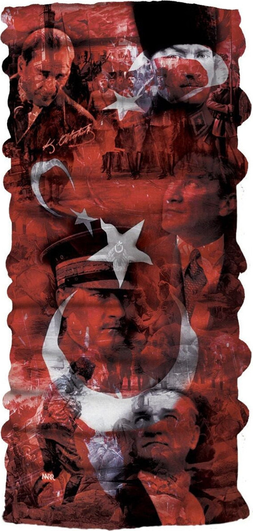 Ayyıldızlı Atatürk Bandana