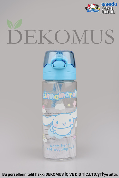 Cınnamoroll DEKOMUS İLE YENİ SEZON LİSANSLI CINNAMOROLL 500 ML MATARA