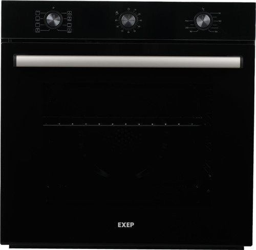 EF-240 SİYAH ANKASTRE FIRIN(71 LİTRE-TURBO FAN-6 PROGRAMLI-ÜCRETSİZ KURULUM)