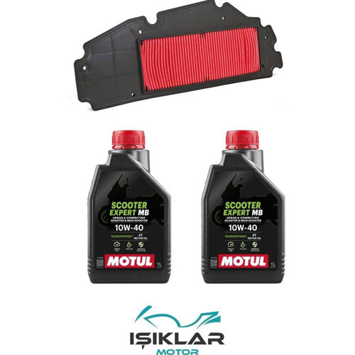 Sym Z Plus 250 Motul Yağ Ve Hava Filtre Bakım Seti Bs0027
