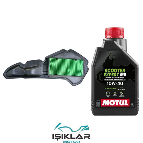 Rks Reale125 Motul Yağ Ve Hava Filtre Bakım Seti Bs0019