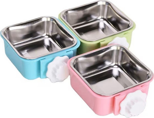 Vidalı Mama Ve Su Kabı 12cm