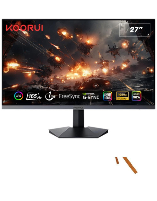 27" GN06 IPS Gaming 165Hz Monitör Siyah 1ms