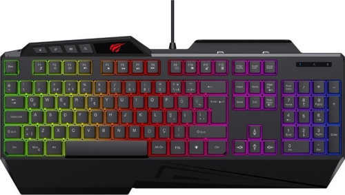 Gamenote KB488L Rainbow Aydınlatmalı Oyuncu Klavyesi - Telefon Tutuculu - Türkçe Q