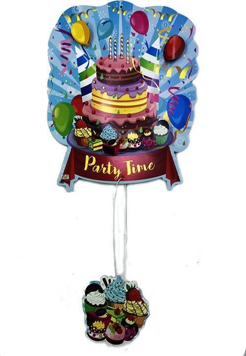 Parti Malzemeleri Happy Birthday Yazılı Asmalı 3D Doğum Günü Süsü