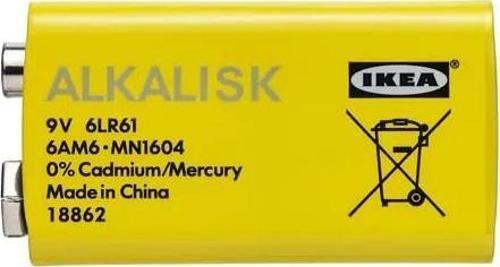 ALKALISK 6LR61 ALKALİN 9V PİL