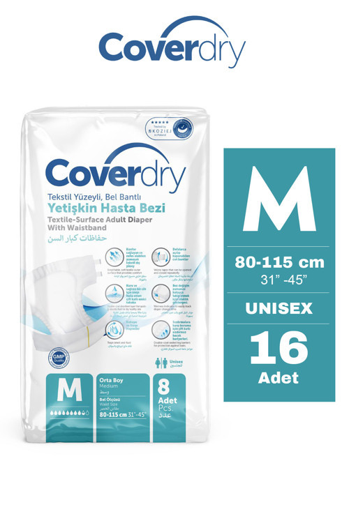 Medium 8'li Hasta Bezi 2 Paket