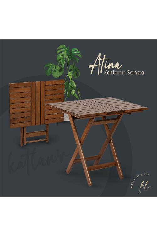 İzmir Katlanır Masa 60Cm*60Cm