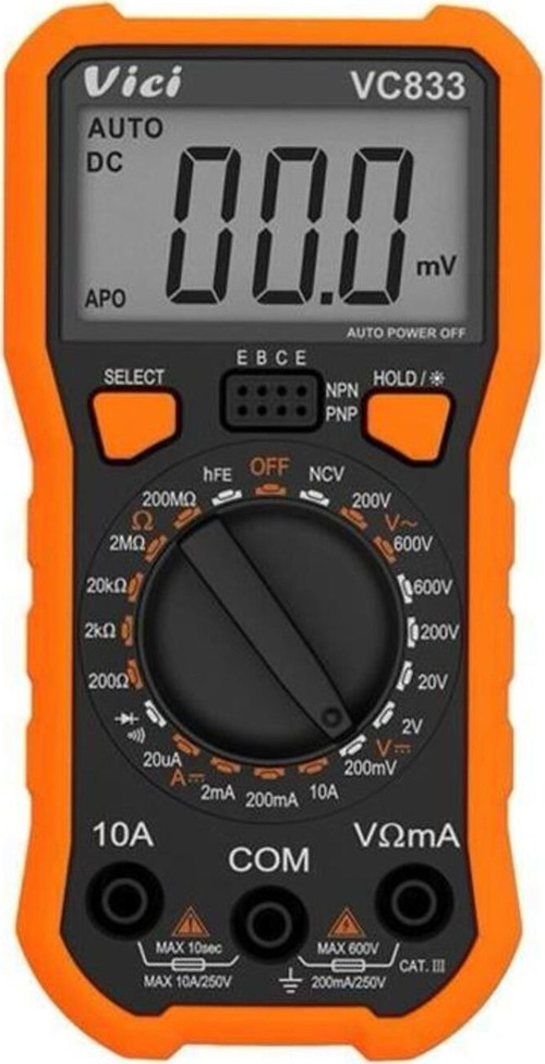 Vici VC-833 Dijital Multimetre