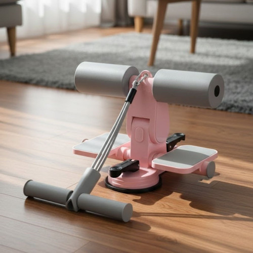 4 Direnç Bantlı Mekik Çekme Spor Aleti – Karın, Kol ve Tüm Vücut İçin Evde Egzersiz Aleti (2818)