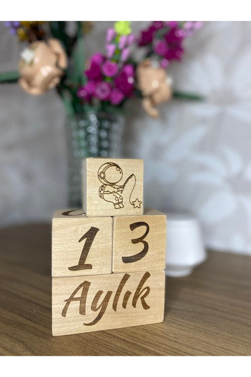 Bebek Anne Hatıra Anı Küpleri İsimsiz Lazer Baskı 4 Parça