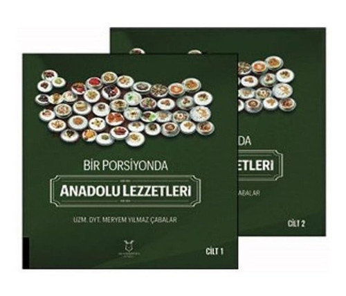 Bir Porsiyonda Anadolu Lezzetleri Seti - 2 Kitap Takım