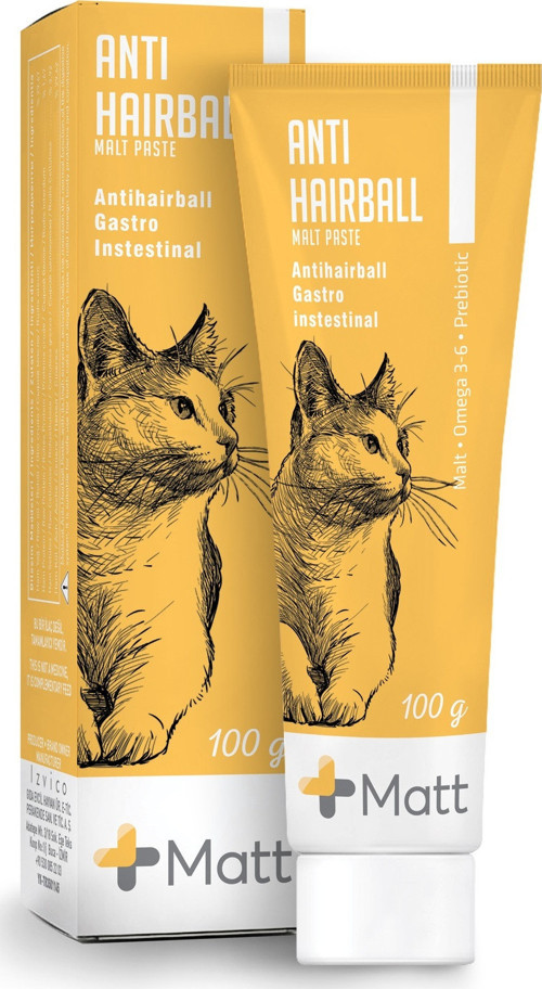 Matt Malt Antihairball Cat Paste