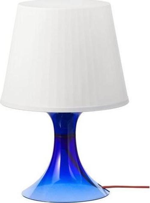 Masa Lambası Lampan Lamba Abajur MAVİ Renk