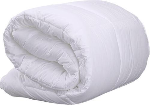 1 Adet Otel Tipi Beyaz Koton Pamuk Tek Kişilik Yorgan 155×215 Cm