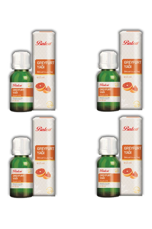 Greyfurt Yağı (DİSTİLASYON) 20 ml 4 Adet
