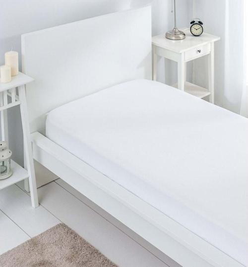 5 Adet Beyaz Düz Tek Kişilik %100 Pamuk Otel Çarşaf 160×240 Cm 63 Tel Dokuma