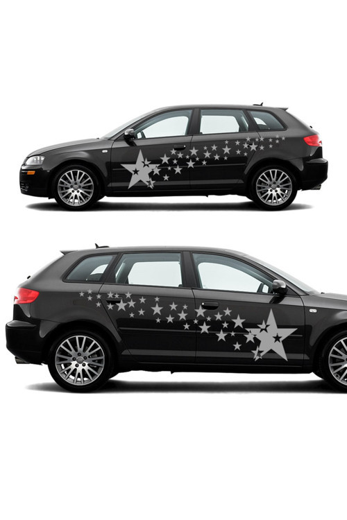 Star, Yıldız Araba Sticker, Oto Çıkartma