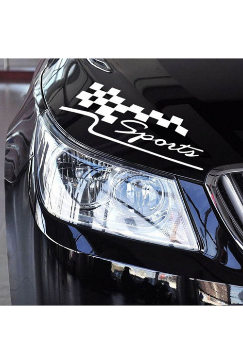 25 X 9 Cm Sports Araba Ayna Sticker