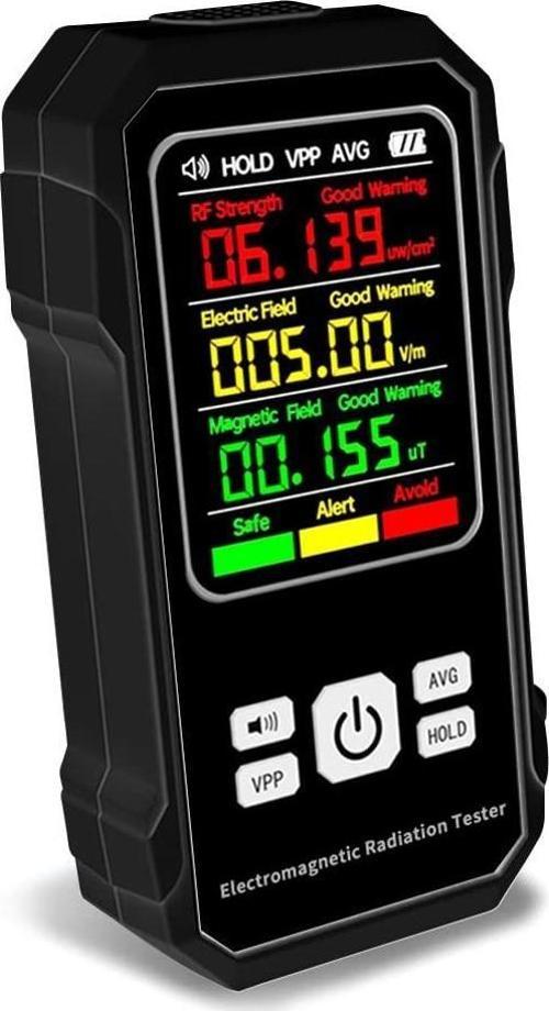 Radyasyon Test Algılama Sar Manyetik Alan  Ölçüm Cihazı Elektromanyetik Yoğunluk Ölçme Tarama Dedektörü