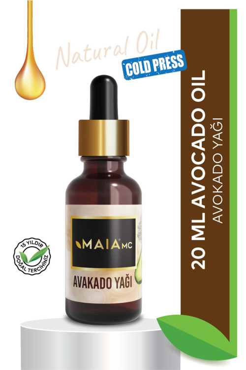 Cildi Nemlendirerek Besleyen Avokado Yağı 20 ml