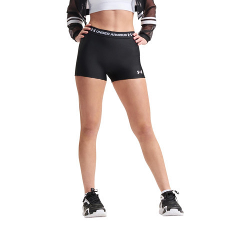 A6010725-008 Under Armour Heatgear Shorty Kadın Tayt Siyah
