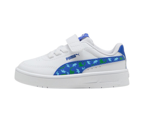 405642-01 Puma Court Classic Clean Ac+ Inf Bebek Spor Ayakkabı Beyaz