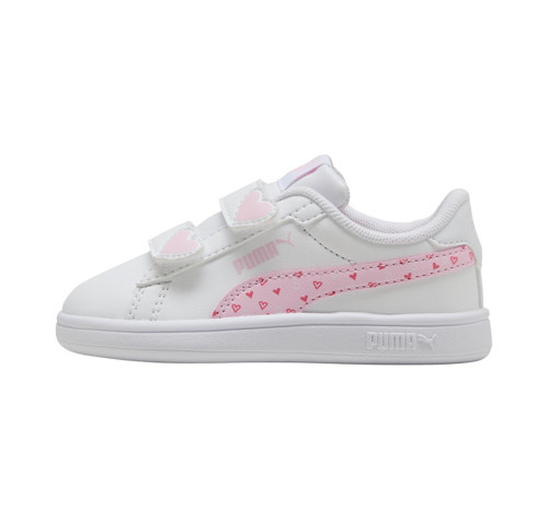 405639-01 Puma Smash 3.0 Hearty V Inf Bebek Spor Ayakkabı Beyaz
