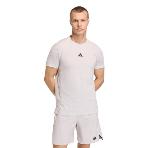 KA7296-E adidas D4T Tee Erkek T-Shirt Gri