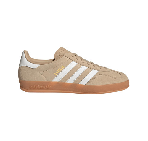 HQ5154-E adidas Gazelle Indoor Erkek Spor Ayakkabı Sütlü Kahve