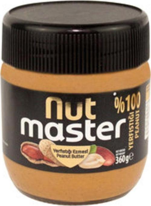 %100 Yerfıstığı Ezmesi 360 G ( Nutella Go 52 Gram )