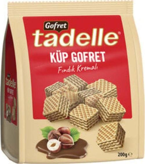 Küp Gofret Fındık Kremalı 200 Gr ( 1 Adet )