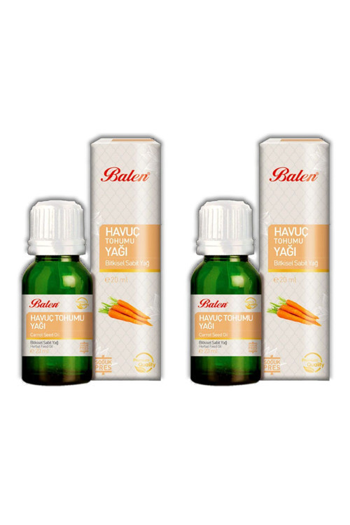 Havuç Tohumu Yağı (SOĞUK PRES) 20 ml 2 Adet