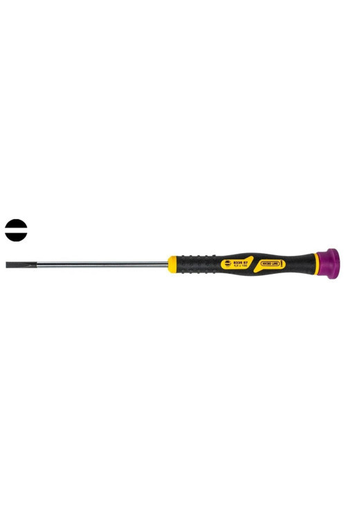 833557 Elektronikçi Tip Klemens Düz Uçlu Tornavida 4x100 mm