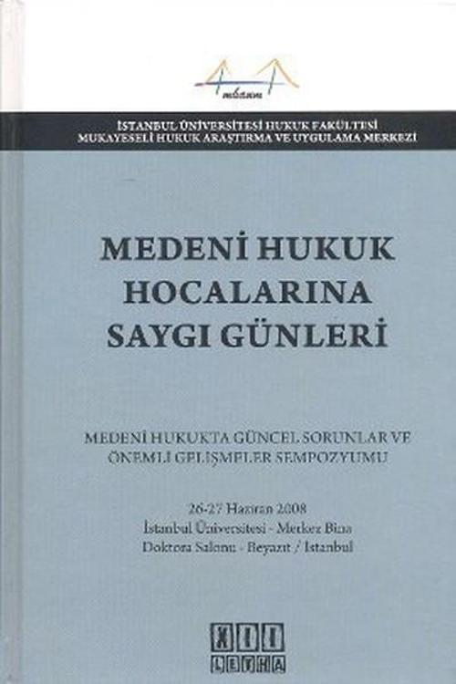 Medeni Hukuk Hocalarına Saygı Günleri