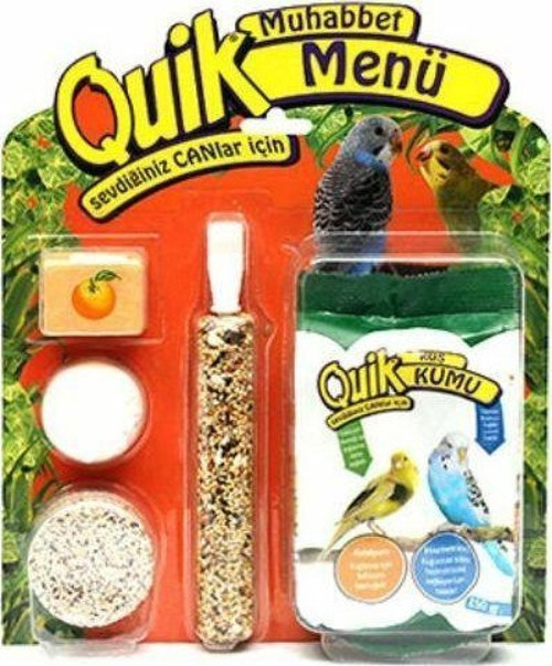 Muhabbet Kuşu Menü Set
