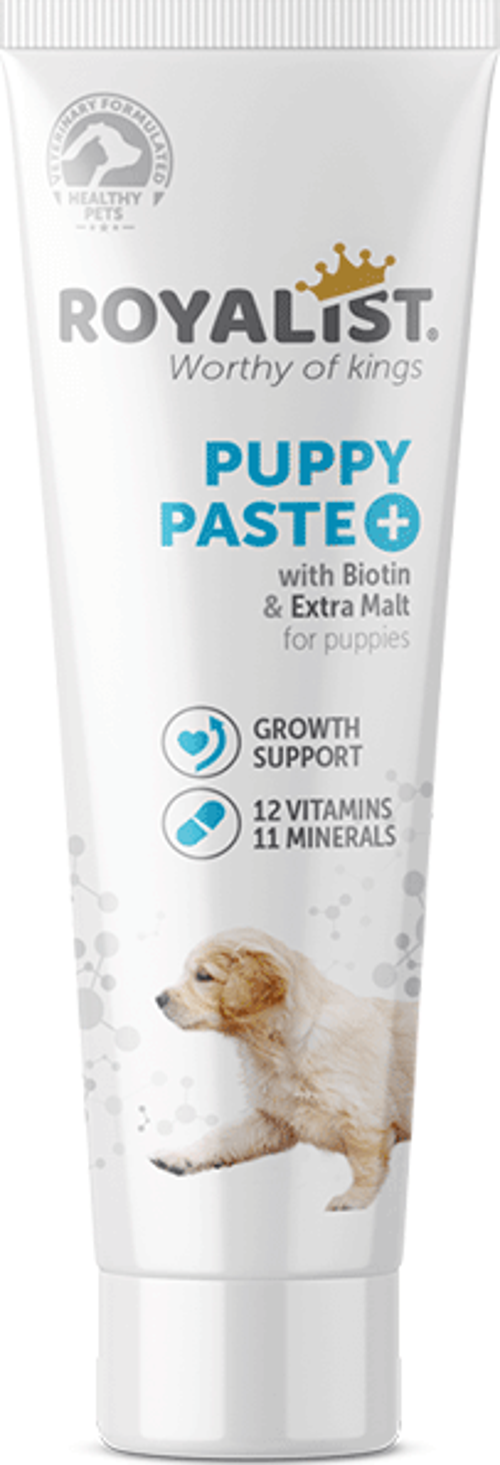 Yavru Köpekler için Biotin ve Malt Macunu 100 Gr