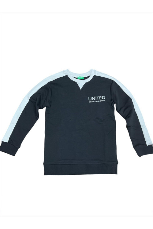 Bnt-B21606 Sweatshirt Erkek Çocuk Siyah Sweatshirt